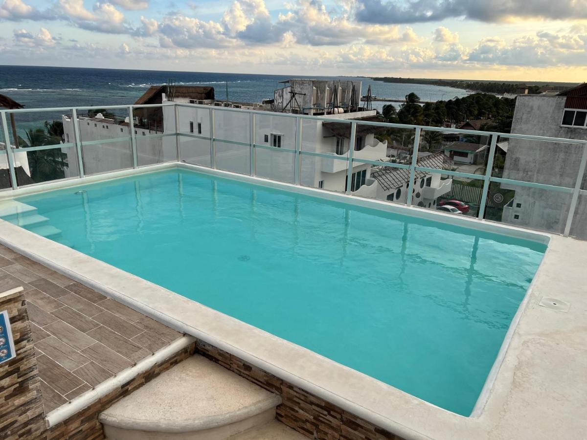 Hotel Inkanto Mahahual Buitenkant foto
