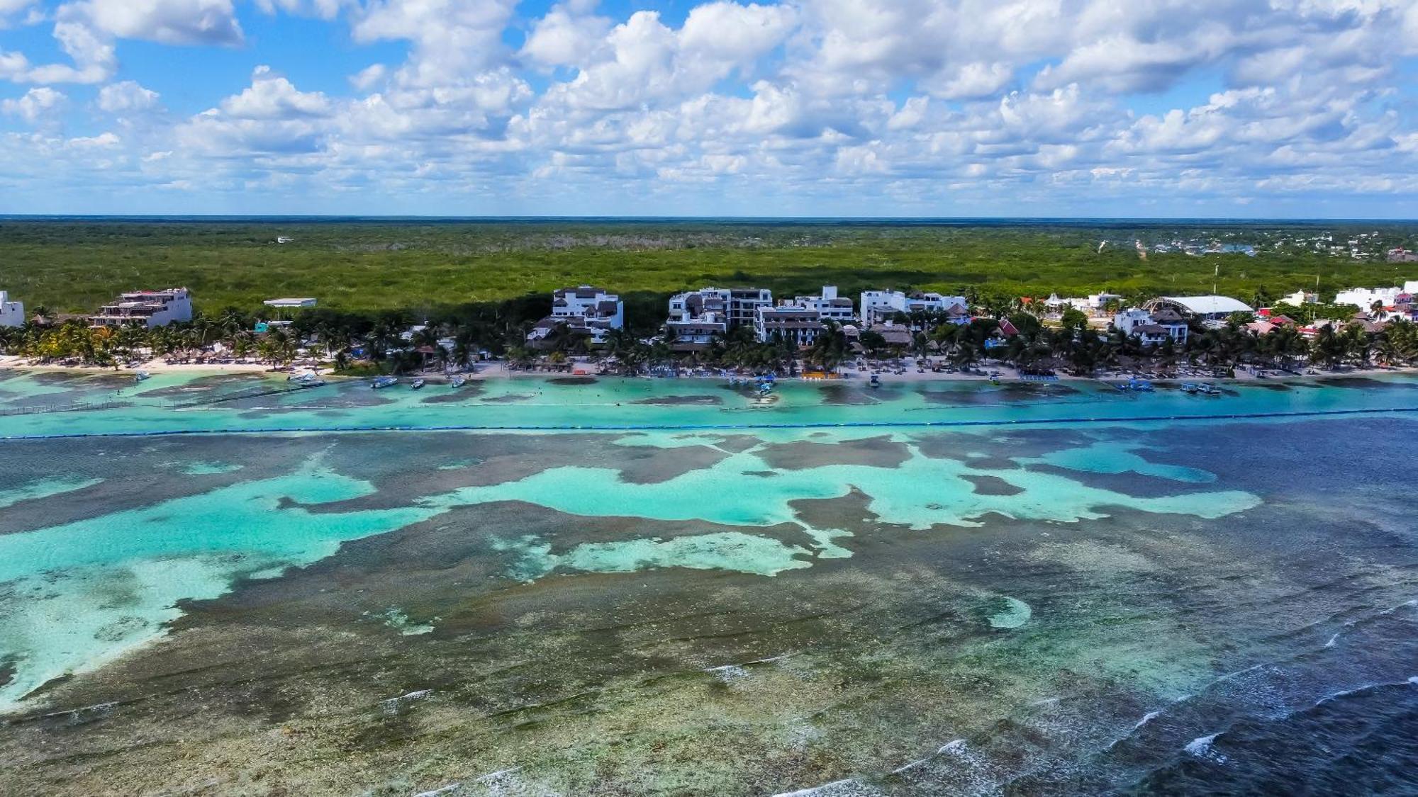 Hotel Inkanto Mahahual Buitenkant foto