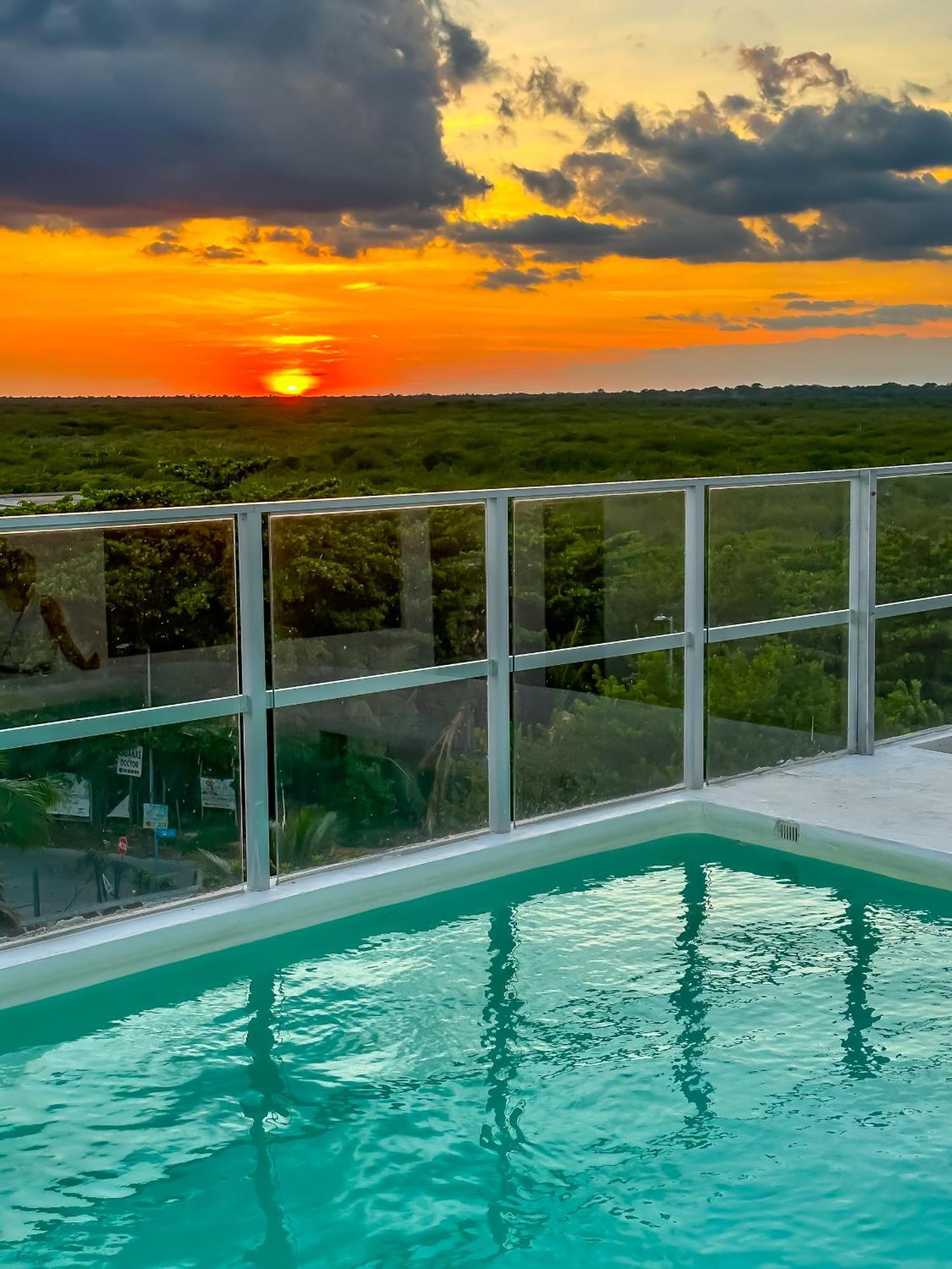 Hotel Inkanto Mahahual Buitenkant foto